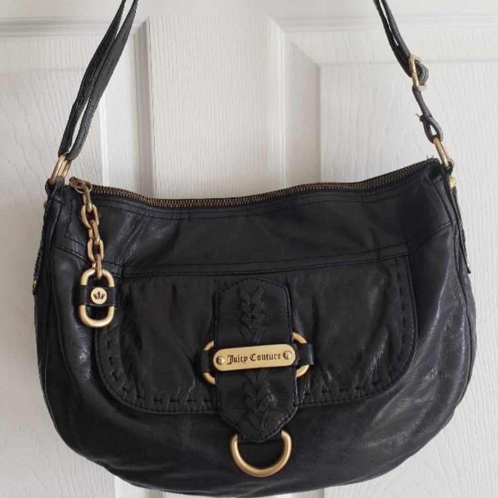 JUICY COUTURE Shoulder / Cross Body Bag Black